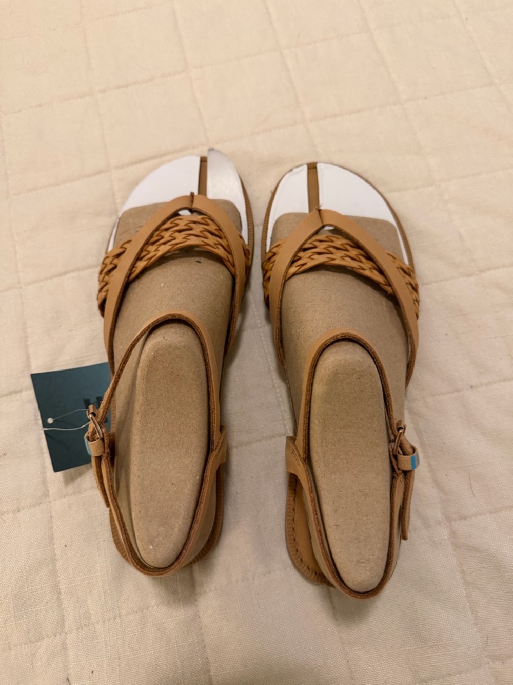 Women's Tom’s Tan Braided Sandals